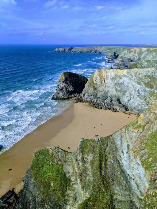 Large 4 Person Couples And Family Caravan In Newquay Bay Resort Dış mekan fotoğraf